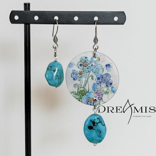 Orecchini Asimmetrici #242