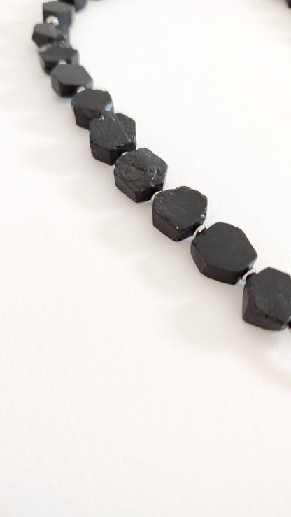 Collana Trasformista con Tormalina Nera
