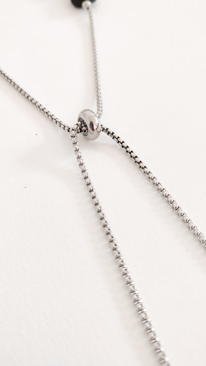 Collana Trasformista con Tormalina Nera