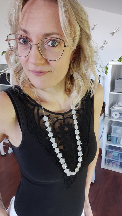 Collana Trasformista con Cristallo di Rocca
