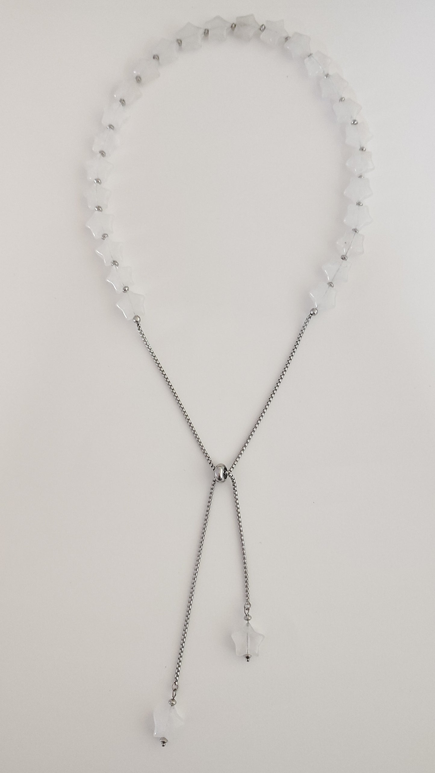 Collana Trasformista con Cristallo di Rocca