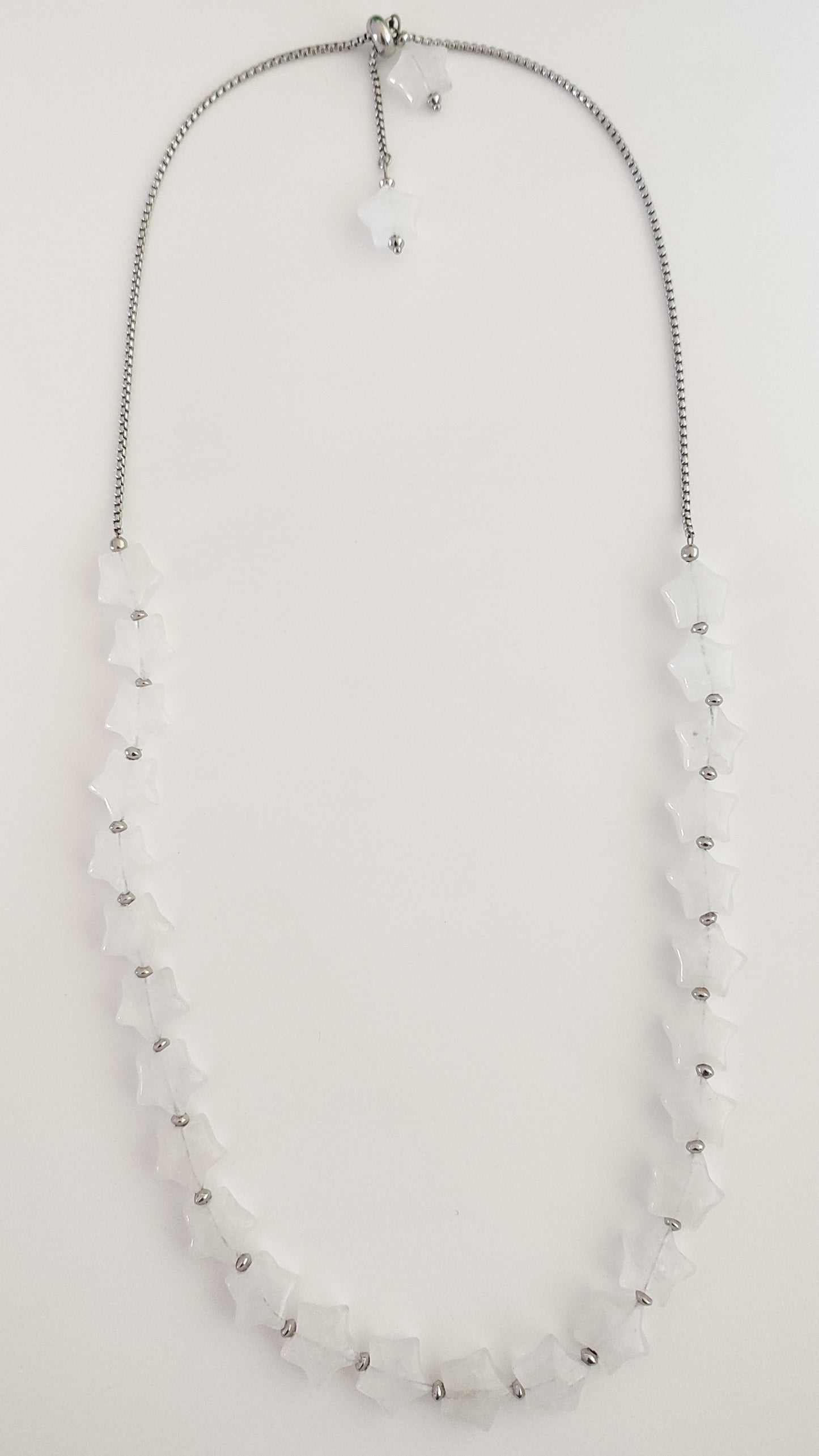 Collana Trasformista con Cristallo di Rocca