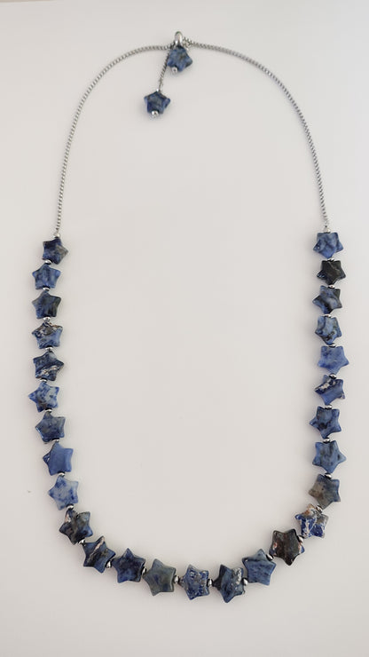 Collana Trasformista con Sodalite