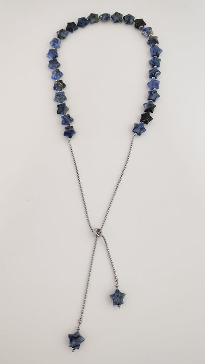 Collana Trasformista con Sodalite