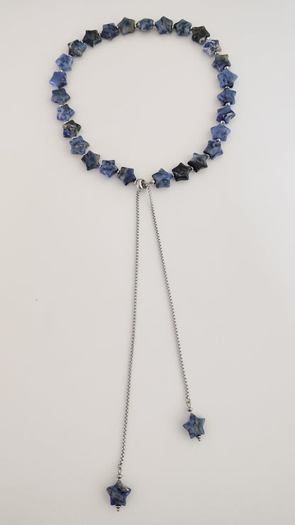Collana Trasformista con Sodalite