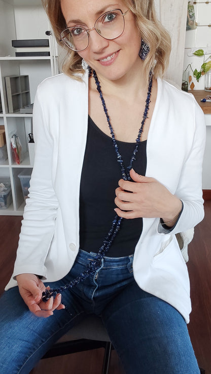 Sciarpa in Sodalite