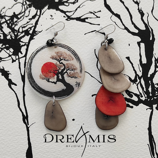 Orecchini Asimmetrici #153