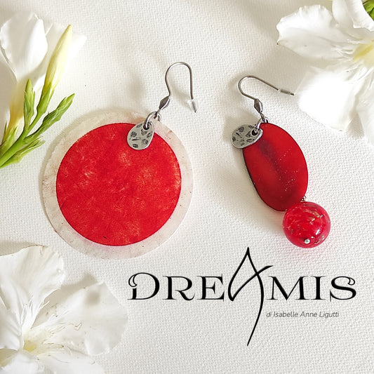 Orecchini Asimmetrici #228